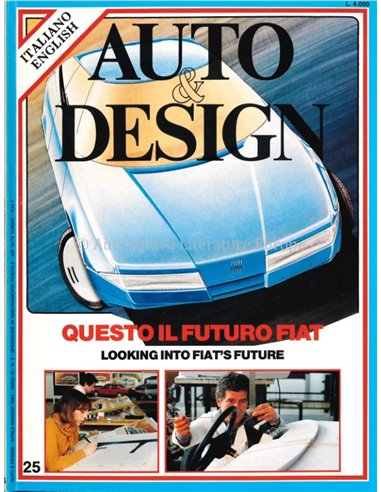 1984 AUTO & DESIGN MAGAZINE ITALIAANS & ENGELS 25