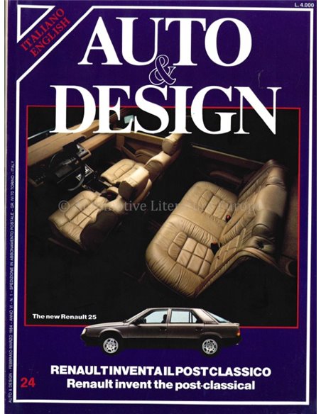1984 AUTO & DESIGN MAGAZINE ITALIAANS & ENGELS 24