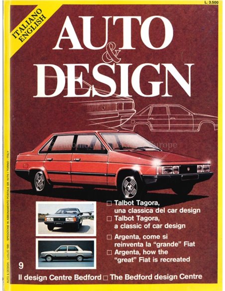 1981 AUTO & DESIGN MAGAZINE ITALIENISCH & ENGLISCH 9