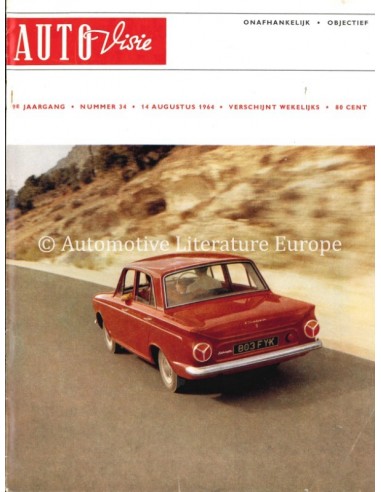 1964 AUTOVISIE MAGAZINE 34 DUTCH