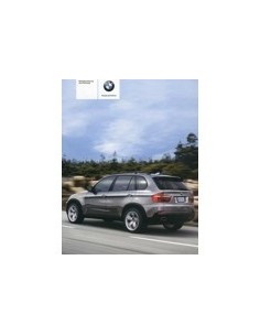 2007 BMW X5 INSTRUCTIEBOEKJE DUITS