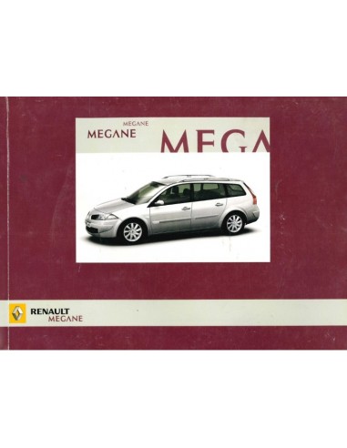 2005 RENAULT MEGANE WAGON INSTRUCTIEBOEKJE NEDERLANDS