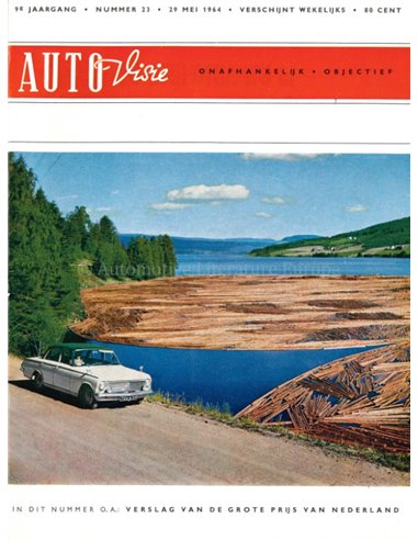 1964 AUTOVISIE MAGAZINE 23 NEDERLANDS