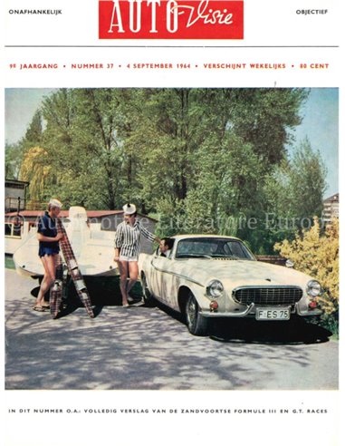 1964 AUTOVISIE MAGAZIN 37 NIEDERLÄNDISCH