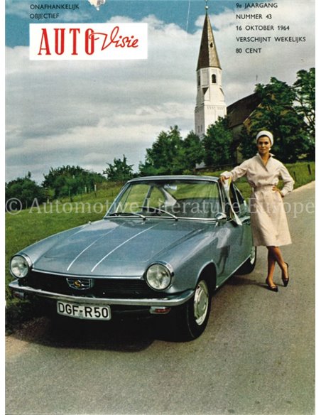 1964 AUTOVISIE MAGAZIN 43 NIEDERLÄNDISCH