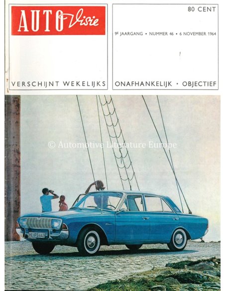 1964 AUTOVISIE MAGAZIN 46 NIEDERLÄNDISCH