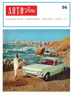 1966 AUTOVISIE MAGAZIN 16 NIEDERLÄNDISCH