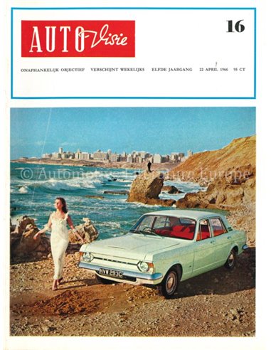 1966 AUTOVISIE MAGAZIN 16 NIEDERLÄNDISCH