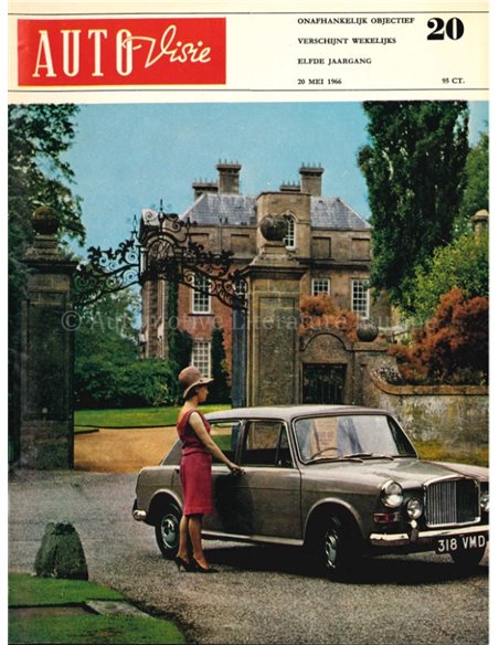 1966 AUTOVISIE MAGAZIN 20 NIEDERLÄNDISCH