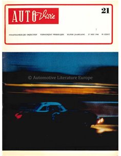 1966 AUTOVISIE MAGAZIN 21 NIEDERLÄNDISCH