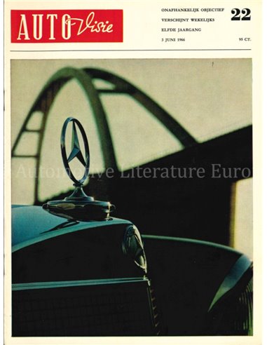 1966 AUTOVISIE MAGAZINE 22 DUTCH
