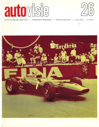 1966 AUTOVISIE MAGAZIN 26 NIEDERLÄNDISCH