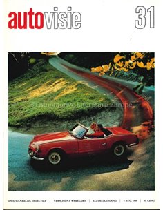 1966 AUTOVISIE MAGAZIN 31 NIEDERLÄNDISCH