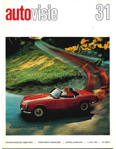 1966 AUTOVISIE MAGAZINE 31 NEDERLANDS