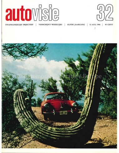 1966 AUTOVISIE MAGAZINE 32 NEDERLANDS