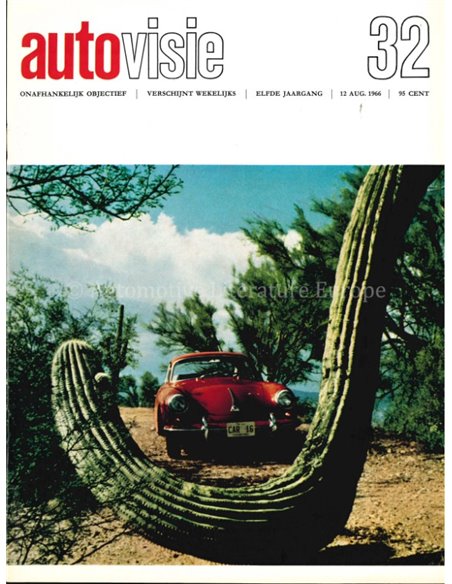 1966 AUTOVISIE MAGAZIN 32 NIEDERLÄNDISCH