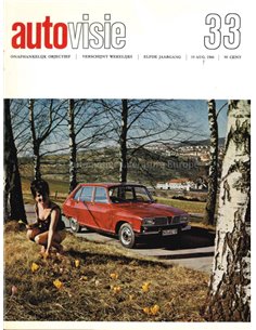 1966 AUTOVISIE MAGAZINE 33 NEDERLANDS
