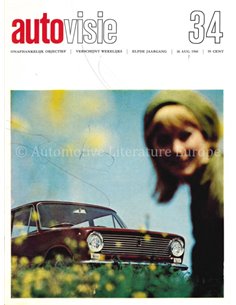 1966 AUTOVISIE MAGAZIN 34 NIEDERLÄNDISCH