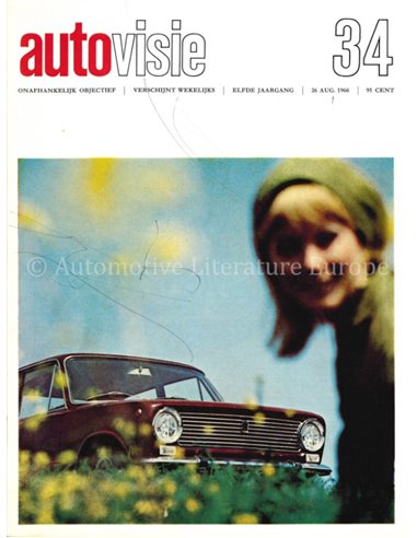 1966 AUTOVISIE MAGAZIN 34 NIEDERLÄNDISCH