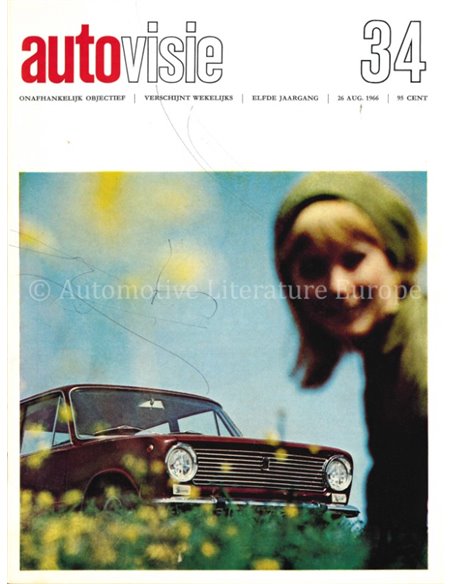 1966 AUTOVISIE MAGAZIN 34 NIEDERLÄNDISCH