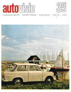 1966 AUTOVISIE MAGAZIN 35 NIEDERLÄNDISCH