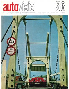1966 AUTOVISIE MAGAZIN 36 NIEDERLÄNDISCH