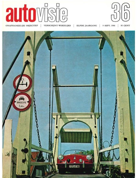 1966 AUTOVISIE MAGAZINE 36 DUTCH