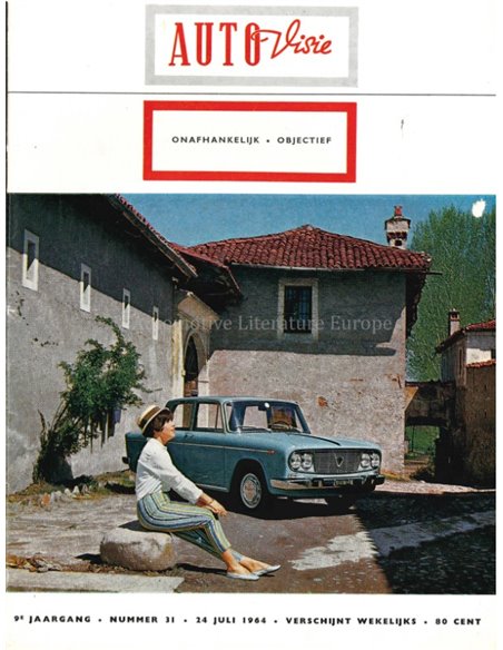 1964 AUTOVISIE MAGAZIN 31 NIEDERLÄNDISCH