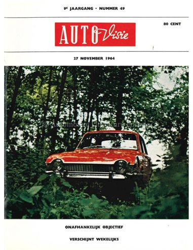 1964 AUTOVISIE MAGAZIN 49 NIEDERLÄNDISCH