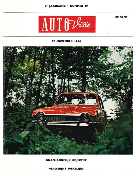 1964 AUTOVISIE MAGAZINE 49 DUTCH