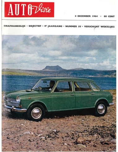 1964 AUTOVISIE MAGAZIN 50 NIEDERLÄNDISCH