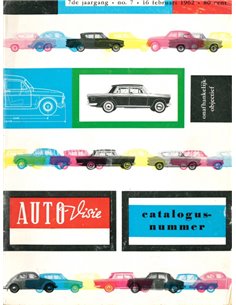 1962 AUTOVISIE MAGAZINE 7 NEDERLANDS