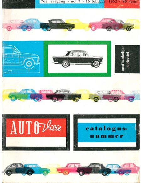 1962 AUTOVISIE MAGAZIN 7 NIEDERLÄNDISCH
