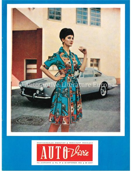1962 AUTOVISIE MAGAZIN 39 NIEDERLÄNDISCH