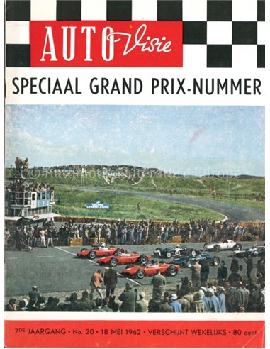 1962 AUTOVISIE MAGAZINE 20 NEDERLANDS