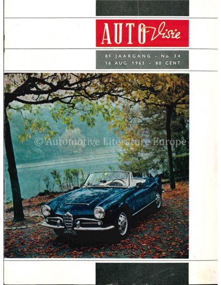 1963 AUTOVISIE MAGAZINE 34 NEDERLANDS