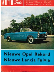 1963 AUTOVISIE MAGAZINE 10 NEDERLANDS