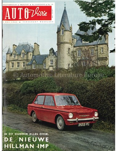 1963 AUTOVISIE MAGAZINE 19 NEDERLANDS