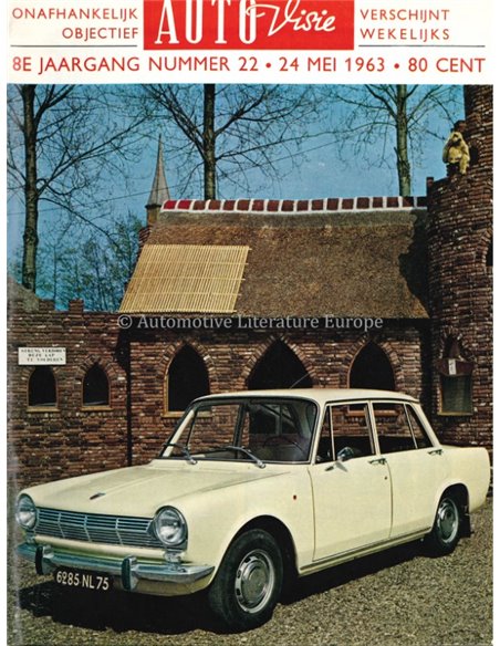 1963 AUTOVISIE MAGAZIN 22 NIEDERLÄNDISCH