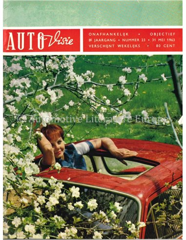 1963 AUTOVISIE MAGAZINE 23 DUTCH