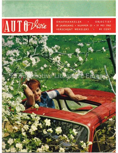 1963 AUTOVISIE MAGAZINE 23 NEDERLANDS