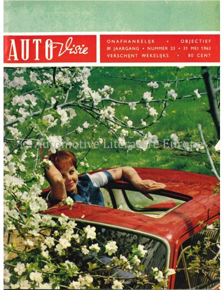 1963 AUTOVISIE MAGAZINE 23 DUTCH