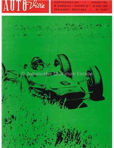 1963 AUTOVISIE MAGAZIN 27 NIEDERLÄNDISCH
