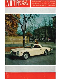1963 AUTOVISIE MAGAZIN 30 NIEDERLÄNDISCH
