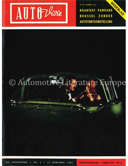 1961 AUTOVISIE MAGAZIN 2 NIEDERLÄNDISCH