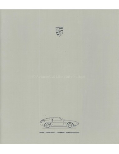1986 PORSCHE 928 S BROCHURE GERMAN