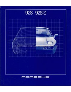 1981 PORSCHE 928 S BROCHURE GERMAN
