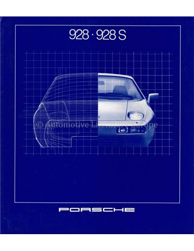1981 PORSCHE 928 S BROCHURE DUITS