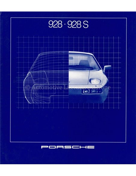 1981 PORSCHE 928 S PROSPEKT DEUTSCH