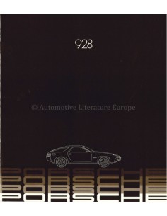 1983 PORSCHE 928 PROSPEKT ENGLISCH (USA)